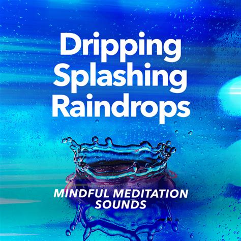 Dripping Splashing Raindrops Mindful Meditation Sounds Album By