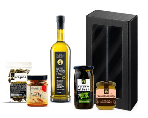 Griechische Genussbox Set 4 Taste Of Koroni