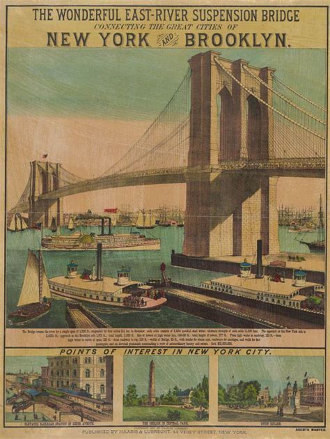 Collections | NYC Timeline | Brooklyn Bridge Opens | NYC Landmark ...