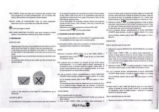 Manual De Instrucciones Chef O Matic Pro PPT