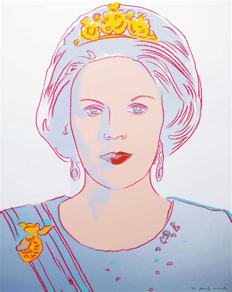 Andy Warhol | Queen Beatrix of the Netherlands 338 | Reigning Queens | 1985 | Hamilton-Selway