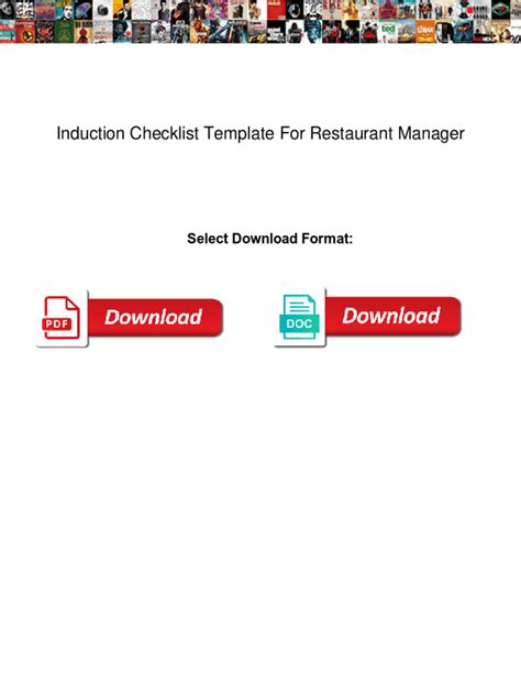 Induction Checklist13 Sample Induction Checklist Template