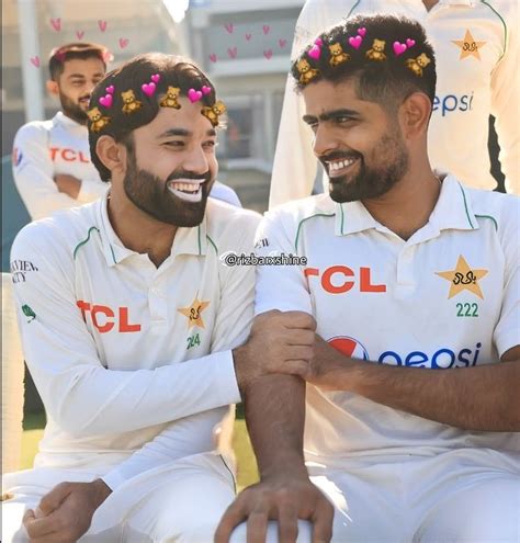 Babarazam And Rizwan ️🥺 Rizbar Rizbar Rizbarfriendship In 2023 Cute