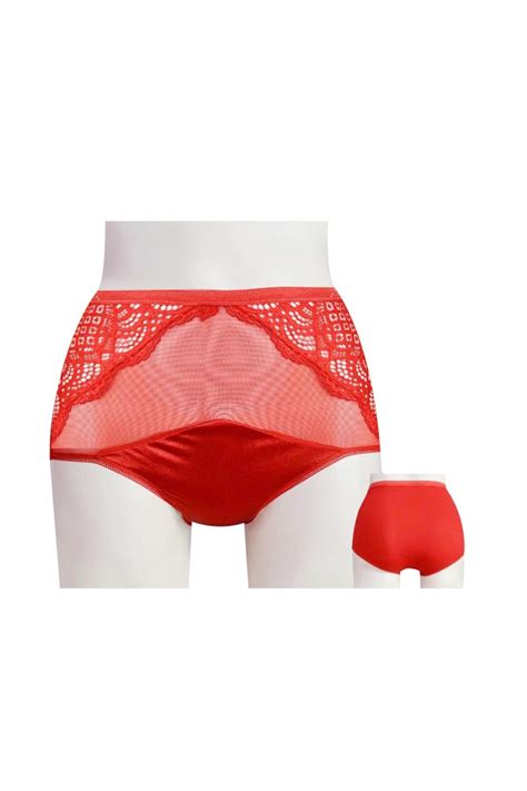 Kadın Yüksek Bel Bikini Yan Bant Alt Jarse Arkası Pamuk