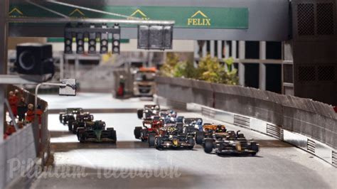 The First Formula One F1 Monaco Grand Prix at the Miniatur Wunderland 2024