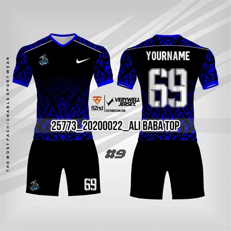 1000 Contoh Desain Jersey Futsal Bola Yang Keren