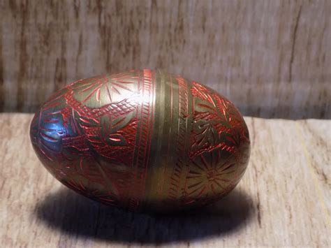 Brass Egg Etsy