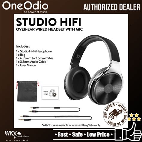 OneOdio Studio HI FI Headphone High Definition Sound Over Ear Wired