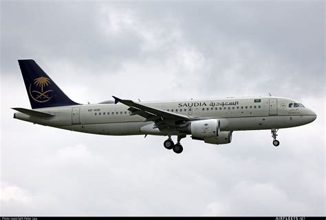 Saudi Arabian Airlines Airbus A Hz Asd Photo Airfleets