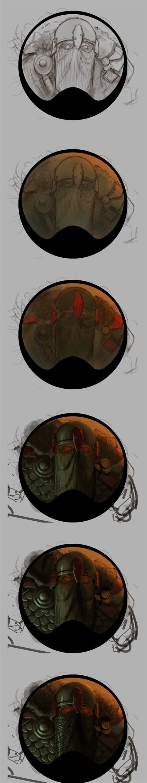 Ork Token Rwarhammer