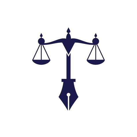 Premium Vector Law Logo Vector With Judicial Balance Symbolic Of