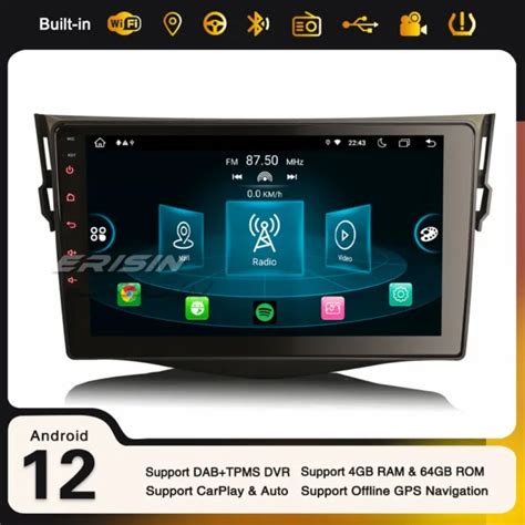 9 DSP 8 CŒUR Android 12 Autoradio WiFi DAB Navi TNT Canbus CarPlay