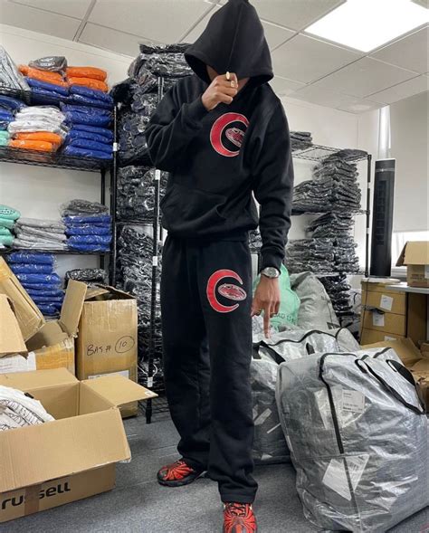 Crtz Unrealised Tracksuit Streetwear Men Outfits Sweat Suits Outfits