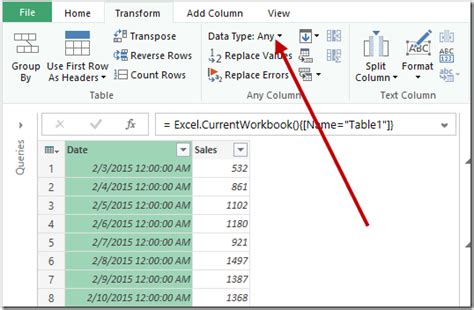 How To Change Date Format In Power Query Excel Printable Timeline