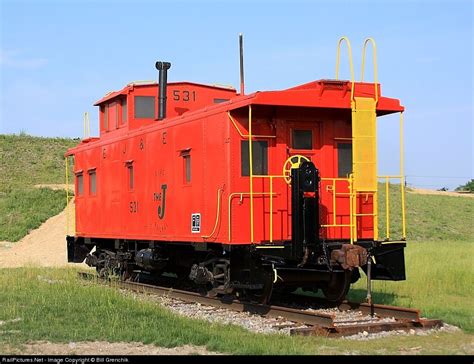 Railpicturesnet Photo Ej 531 Elgin Joliet And Eastern Railway Caboose