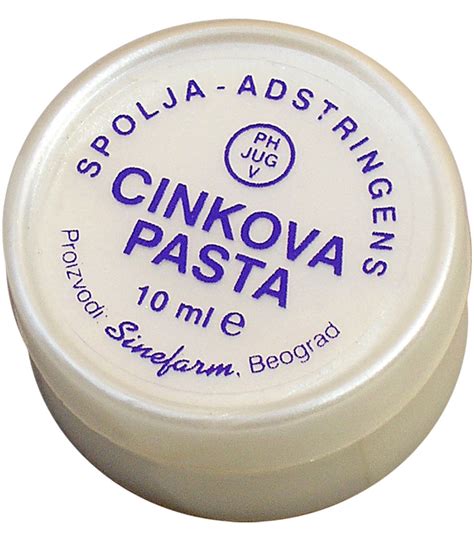 Cinkova pasta-10 ml-e - Sinefarm