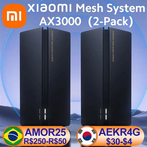 Xiaomi Mesh Sistemi Ax Pack K Resel S R M Wifi Router Tekrarlay C