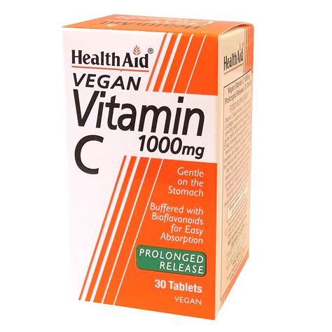 Health Aid Vitamin C Mg Tabs Pharm Gr