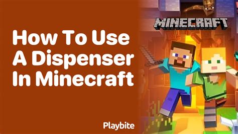 How To Use A Dispenser In Minecraft A Simple Guide Playbite