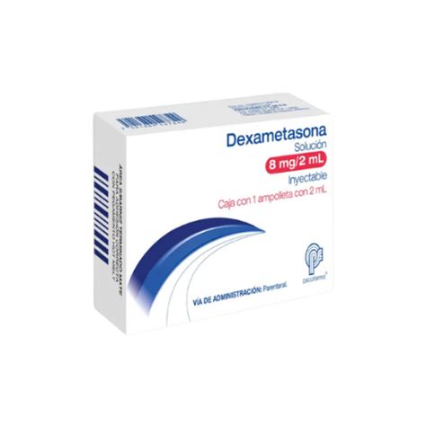 DEXAMETASONA MG ML SOLUCIÓN INYECTABLE USP Brix Medic 44 OFF