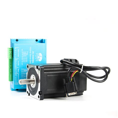 86HSN 4 6NM 6A ซอฟตแวรอะแดปเตอร Closed Loop Stepper Motor 3 Axis Cnc Kit