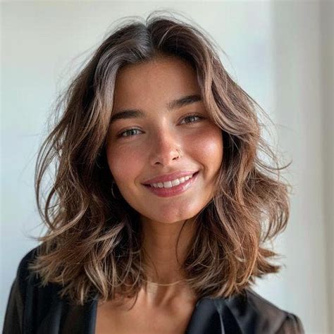 15 idées de coupes de cheveux dégradés effilés mi-courts pour femmes à ...