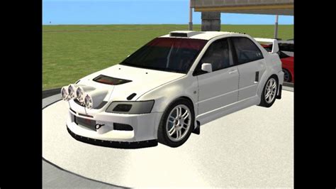 Sims 2 Car Conversion By VoVillia Corp 2007 Mitsubishi Evolution IX