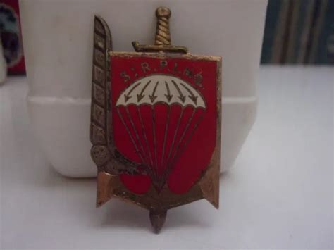 Insigne Badge Pucelle E R Giment Parachutiste D Infanterie De Marine