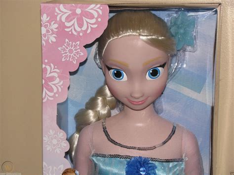 Frozen Elsa My Size Doll 38 Inches Tall Disney Rare Vhtf Light Up Flower 1813701504