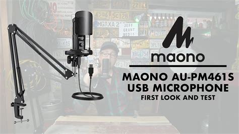 Maono AU-PM461S | First Look and Test - YouTube