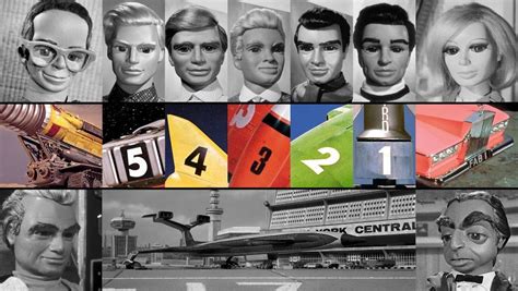 Some Iconic Characters And Vehicles From Gerry Anderson S Thunderbirds Gerryanderson