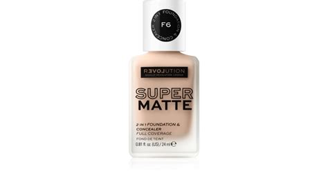 Revolution Relove Super Matte Foundation Long Lasting Mattifying