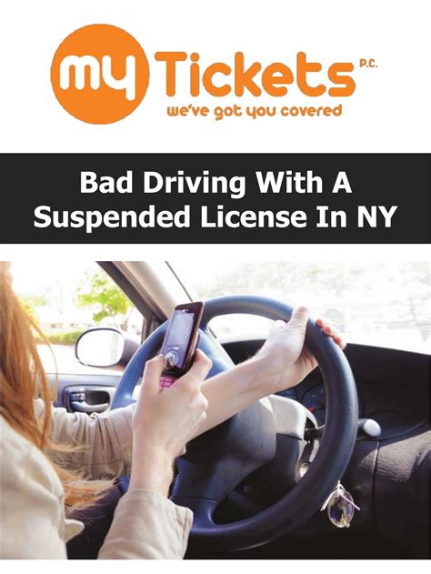 Ppt Bad Driving With A Suspended License In Ny Powerpoint