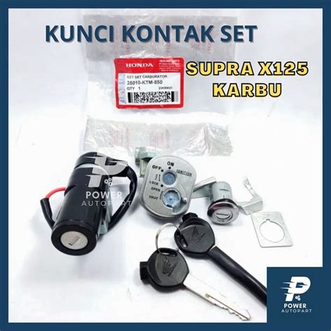 Jual Kunci Kontak Set Honda Supra X Karbu Kualitas Asli Original