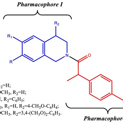 Structure Of Ibuprofen Hybrids Formed By Two Pharmacophores