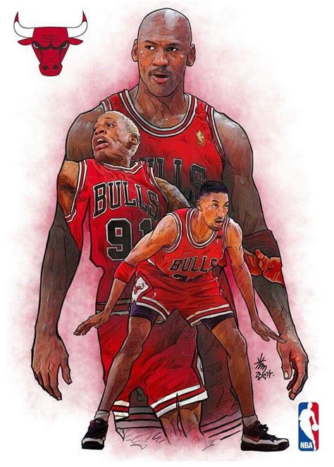 Chicago Bulls Dennis Rodman And Michael Jordan Sports Illustrated Cover