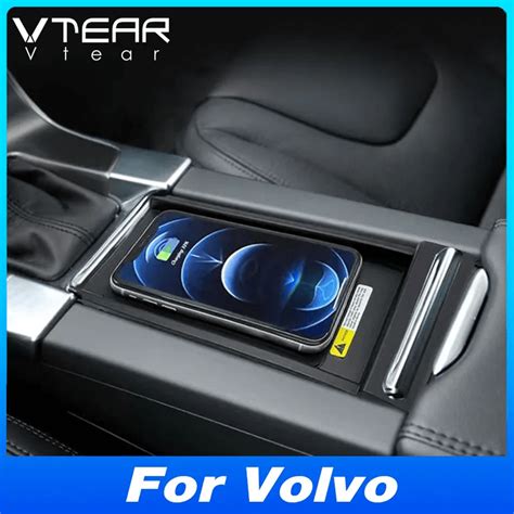 Vtear W Qi Car Wireless Charger For Volvo V Xc S Car