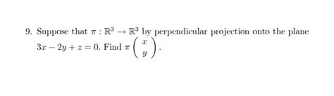 Answered 9 Suppose That A R³ → R³ By… Bartleby