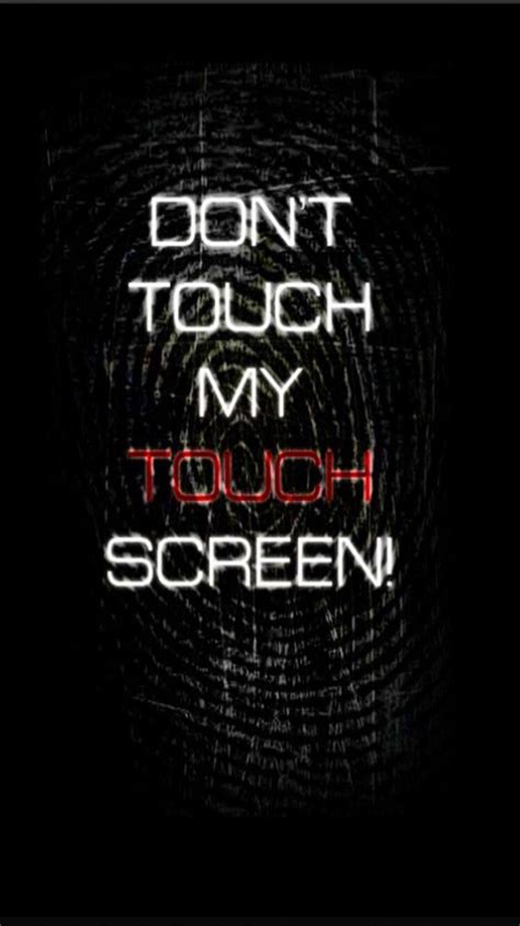 Dont Touch Wallpapers Wallpaper Cave Dont Touch My Phone