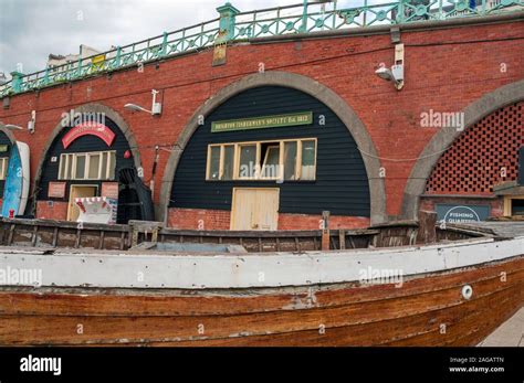 Exterior Of Brighton Fishermans Society And Fishing Museum Under The