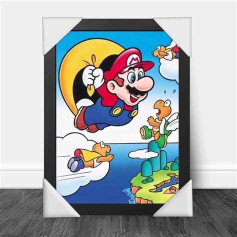 Quadro Decorativo A Super Mario World Elo Produtos Especiais