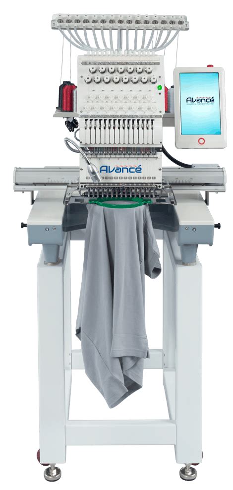 Commercial Embroidery Machine By Avancé Best Single Head Brand Usa