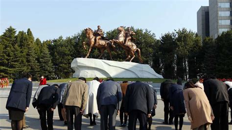 Nordkorea Feiert Geburtstag Von Republikgr Nder Kim Il Sung