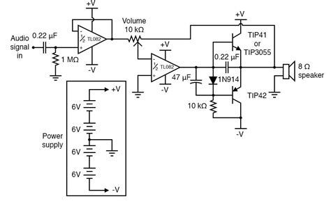 Class D Amplifier Schematic Diagram Circuit Diagram