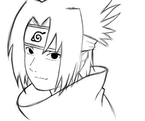 Naruto Characters Sasuke Uchiha Drawing Factory Naruto Sketch