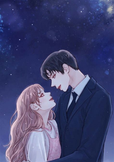 웃는해 Illustration Manga Couple Anime Love Couple Cute Anime Couples