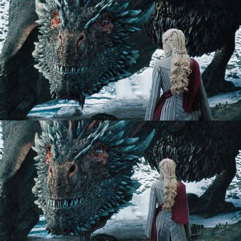 Drogon And Daenerys Targaryen Juego De Tronos Cancion De Hielo Y