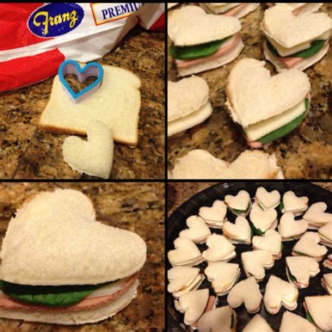 Heart Shaped Mini Sandwiches Easy And Fun To Make💝🍞 Fun Kids Food