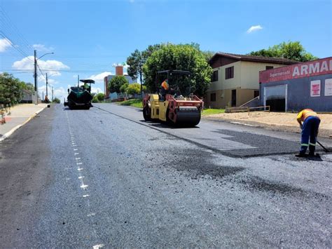 Obras De Pavimenta O Seguem Em Ritmo Acelerado Em Xanxer Tudo Sobre