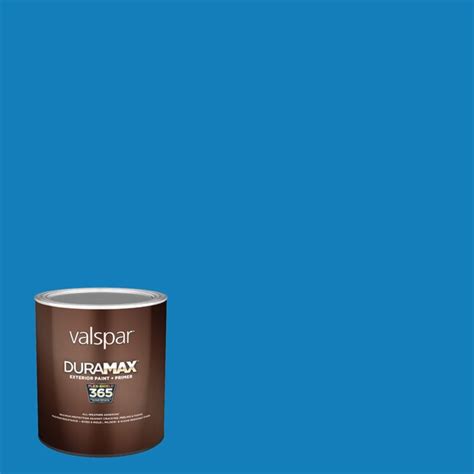 Valspar Duramax Satin Cosmic Blue 4008 10c Latex Exterior Paint